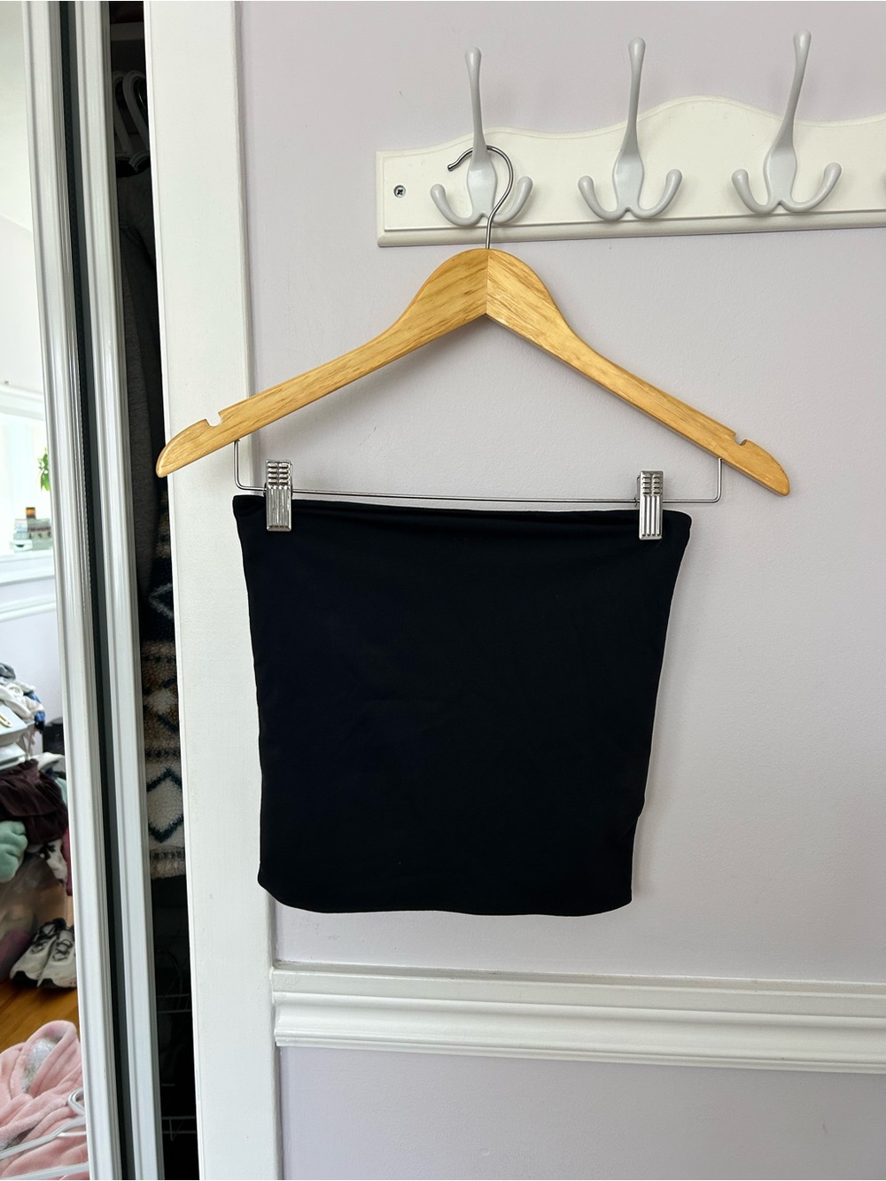 Babaton Black Tube Tank Top